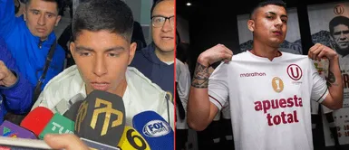 Piero Quispe tiene emotiva reacción con Jairo. Piero Quispe asombrado: reacción INESPERADA ante Jairo Concha en la 'U'
