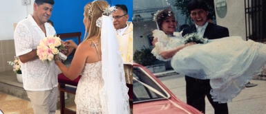 Checho Ibarra y su esposa ‘Checho' Ibarra y su esposa renuevan sus 30 años de casados luciéndose con mágicos looks boho