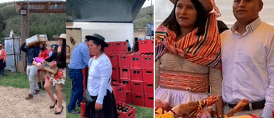 Novio DEJA EN SHOCK al llegar con CAMIÓN DE REGALOS para pedir la mano de su pareja en Huancayo Novio DEJA EN SHOCK al llegar con CAMIÓN DE REGALOS para pedir la mano de su pareja en Huancayo