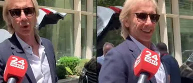 Ricardo Gareca brindó sus primeras palabras como entrenador de Chile: "Muy contento de llegar" Ricardo Gareca brindó sus primeras palabras como entrenador de Chile: "Muy contento de llegar"