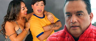 Topito llega a grabar a ATV con mochila de América TV y JB lo fulmina 'Topito' llega a grabar a ATV con mochila de América TV y JB lo cuadra