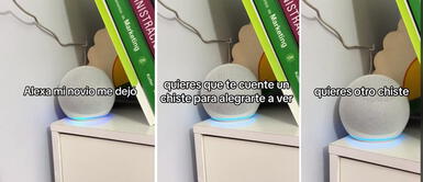 Joven revela que su novio la dejó y Alexa le hace chistes crueles: "Versión funadora" Joven revela que su novio la dejó y Alexa le hace chistes crueles: "Versión funadora"