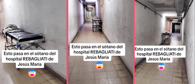 ¿Fantasmas y actividad paranormal en Hospital Rebagliati? Camilla avanza y se detiene sola en pasillo ¿Fantasmas y actividad paranormal en Hospital Rebagliati? Camilla avanza y se detiene sola en pasillo