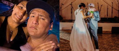 Melissa Gonzáles vestido boda Melissa Gonzales, esposa de Jorge Luna: Así fue el romántico vestido de novia que lució en su boda
