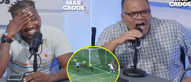 El 'Cóndor' Mendoza tuvo que "soportar" la troleada. "Tanke" Arias no se aguantó y le relató al 'Cóndor' Mendoza su gol fallado ante Ecuador