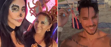 Madre de Melissa Paredes luce muy contenta con reconciliación. Mamá de Melissa Paredes y Anthony Aranda comparten momentos emotivos tras reconciliación