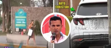 Christian Domínguez es ampayado siéndole infiel a Pamela Franco con rubia mujer Christian Domínguez es ampayado siéndole infiel a Pamela Franco con rubia mujer