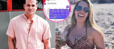 Los CANDENTES mensajes entre Christian Domínguez y Mary Moncada. Los EXPLOSIVOS chats entre Christian Domínguez y Mary Moncada antes de encuentro clandestino