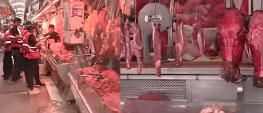 Policía incauta CARNE DE CABALLO que vendían como CARNE DE RES en mercado de Puente Piedra Policía incauta CARNE DE CABALLO que vendían como CARNE DE RES en mercado de Puente Piedra