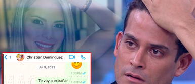 Reveladores chats ponen en jaque a Christian Domínguez: mantenía una relación con Mary desde inicios del 2023 Christian Domínguez engañaba a Pamela Franco desde mediados del 2023 con Mary
