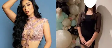 Pamela Franco Pamela Franco impacta luciéndose junto a la hija de Christian Domínguez con poderoso vestido rojo