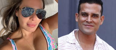 Mary Moncada bikini Mary Moncada, saliente de Christian Domínguez, y el mensaje subliminal que lanzó con audaz bikini