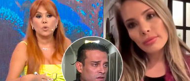 Mary Moncada trapea el piso con Christian tras revelar humillante detalle íntimo sobre él Mary Moncada hunde a Christian Domínguez tras revelar humillante detalle íntimo