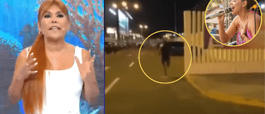 Magaly Medina se pronuncia sobre huida de 'Aladino'. Magaly Medina tras 'corrida' de Christian Cueva al detectar a 'Urracos' en aeropuerto: "Se olvidó de la LESIÓN"