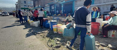 Arequipeños piden el regreso del agua potable a la ciudad Corte de agua en Arequipa: Sedapal anuncia cuándo volverá el servicio a la ciudad
