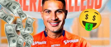 Paolo Guerrero es el futbolista MEJOR PAGADO en la historia del fútbol peruano Paolo Guerrero es el futbolista MEJOR PAGADO en la historia del fútbol peruano: más de un millón y medio de dólares