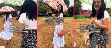 Amigas organizan picnic 'coquette' pero terminan vestidas como Testigos de Jehová Amigas organizan picnic 'coquette' pero terminan vestidas como Testigos de Jehová