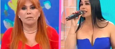 La conductora cuadra a la cantante por defender a Pamela Franco. Magaly Medina HUMILLA a Yolanda Medina por negar amorío de Pamela Franco y Christian Cueva: ¿Qué dijo?