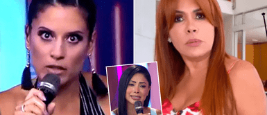 María Pía Copello lanzó un contundente dardo tras críticas de Magaly Medina. María Pía Copello se revela contra Magaly Medina tras destructivo dardo por entrevista con Pamela Franco