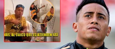 Christian Cueva se quitó el aro de matrimonio en la casa Pamela Franco para tocar el cajón Christian Cueva se quitó el aro de matrimonio en la casa Pamela Franco para tocar el cajón