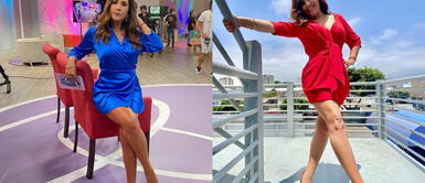 Andrea Llosa bikini Andrea Llosa enciende las redes con insólito bikini bandeau tropical para desafiar al verano