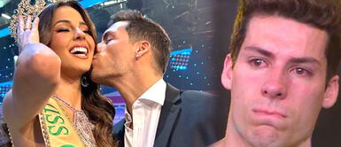 Patricio Parodi quiso darle un beso a Luciana Fuster y esta lo rechaza en vivo Patricio Parodi quiso darle un beso a Luciana Fuster y esta lo rechaza en vivo