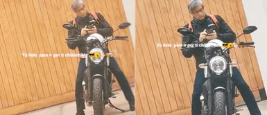 ¿Se 'recursea'? Federico Salazar es captado en moto con mochila "Hace Rappi en sus tiempos libres": ¿Se recursea? Federico Salazar es captado en moto con mochila