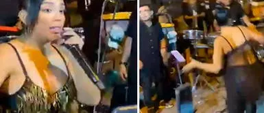 Kate Candela ha publico un video de su show en Barrios Altos donde tuvo un accidente Kate Candela 'escapó' de su propio show en Barrios Altos ante caos en el público: "estaba temblando"