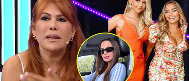 Ethel Pozo y Brunella Horna cuestionaron que Ana Paula no se quedará al lado del futbolista. Magaly Medina cuadra a Ethel y a Brunella por criticar a Ana Paula: “Si un hombre no te da tu lugar, te lo das tú”