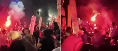 Aficionados reaccionaron de manera impensada en cine. Hincha de Universitario de Deportes prendió BENGALA dentro de CINE