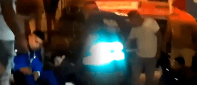 Motataxistas son detenidos por transportar pólvora en San Juan de Lurigancho Motataxistas son detenidos por transportar pólvora en San Juan de Lurigancho