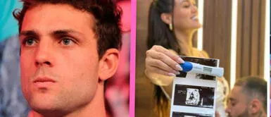 La curiosa respuesta de Nicola Porcella al embarazo de Angie Arizaga y Jota Benz. El IMPENSADO gesto de Nicola Porcella tras la noticia del embarazo de Angie Arizaga: ¿Qué hizo?