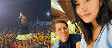 Yarita sorprende con emotivo gesto tras olvidar la letra en concierto. Yarita Lizeth cautiva al público tras olvidar la letra en pleno concierto