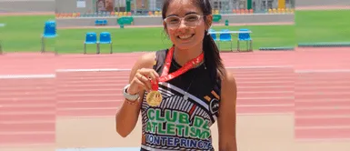 Cayetana Chirinos gana medalla de oro en los 100 metros planos ¡Cayetana Chirinos brilla una vez más! Deportista juvenil gana medalla de oro en los 100 metros planos