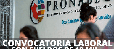 Convocatoria laboral en Pronabec ofrece sueldos de hasta S/ 10,000: postulación y requisitos Convocatoria laboral en Pronabec ofrece sueldos de hasta S/ 10,000: postulación y requisitos