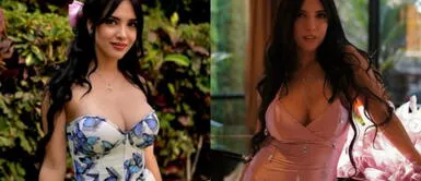 Rosángela Espinoza se luce como reportera enfundada en un moderno vestido de cuadros vichy Rosángela Espinoza se luce como reportera enfundada en un moderno vestido de cuadros vichy