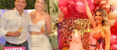 Esta es la IMPRESIONANTE fiesta de la conductora. Richard Acuña deslumbra a Brunella Horna con COSTOSOS regalos por su cumpleaños:¿Qué hizo?