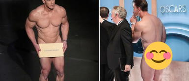 John Cena: filtran detrás de cámaras de su desnudo en los Oscars 2024 John Cena: filtran detrás de cámaras de su desnudo en los Oscars 2024