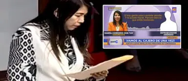 Congresista 'mochasueldo' llora y ruega a sus colegas que no la inhabiliten: "He sufrido mucho" Congresista 'mochasueldo' llora y ruega a sus colegas que no la inhabiliten: "He sufrido mucho"