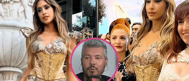Milett Figueroa debuta en la pasarela, pero Marcelo Tinelli no la acompaña Milett Figueroa se luce como modelo en Argentina, pero Marcelo Tinelli la abandona en su debut ¿Qué pasó?