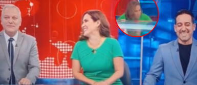 Óscar del Portal ironiza caída de Alvina Ruiz: "Agárrense bien para la despedida" Óscar del Portal ironiza caída de Alvina Ruiz: "Agárrense bien para la despedida"