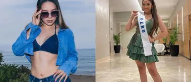 Alondra Huarac look Alondra Huarac desata furor luciéndose como una reina con glamoroso vestido de pedrería y flecos