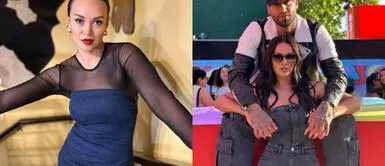 Angie Arizaga vestido embarazada Angie Arizaga presume su barriguita de embarazo junto a Jota Benz con sublime look total white