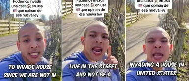 Tiktoker extranjero incita a sus compatriotas a invadir hogares estadounidenses: "La ley nos ampara" Tiktoker extranjero incita a sus compatriotas a invadir hogares estadounidenses: "La ley nos ampara"