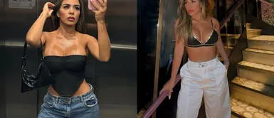 Vanessa Lopez look Vanessa López impresiona con un osado vestido tejido de punto con cut out