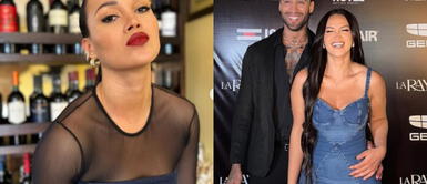 Angie Arizaga enternece luciendo su baby bump con un outfit casual chic retro y vanguardista. Angie Arizaga enternece luciendo su baby bump con un outfit casual chic retro y vanguardista