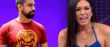 Jazmín Pinedo ‘cachetea’ a reportero en vivo y recuerda Jazmín Pinedo ‘cachetea’ en vivo a reportero Diego Hurtado y recuerda infidencia