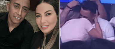 Christian Cueva y Pamela López lucen juntos en iglesia. Christian Cueva grita su AMOR a Pamela López frente a toda la IGLESIA: "Te amo"