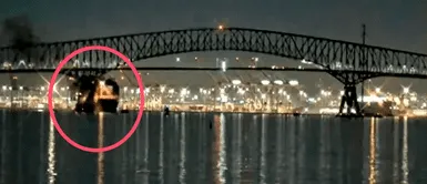 Barco choca contra puente de Baltimore y provoca la caída de decenas a aguas congeladas Barco choca contra puente de Baltimore y provoca la caída de decenas a aguas congeladas, tenía “problema eléctrico”