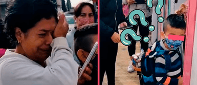 Madre se aferra a su hijo y rompe en llanto tras dejarlo en la escuela y genera debate en redes Madre se aferra a su hijo y rompe en llanto tras dejarlo en la escuela y genera debate en redes: "Exagerada"